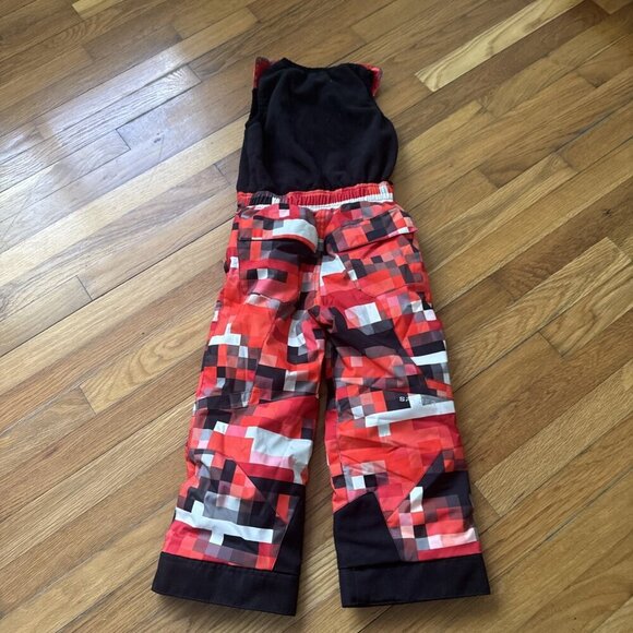 Spyder Kids Mini Expedition Bib Pants Snow Pants Toddler Boys Size 5 - Picture 3 of 6